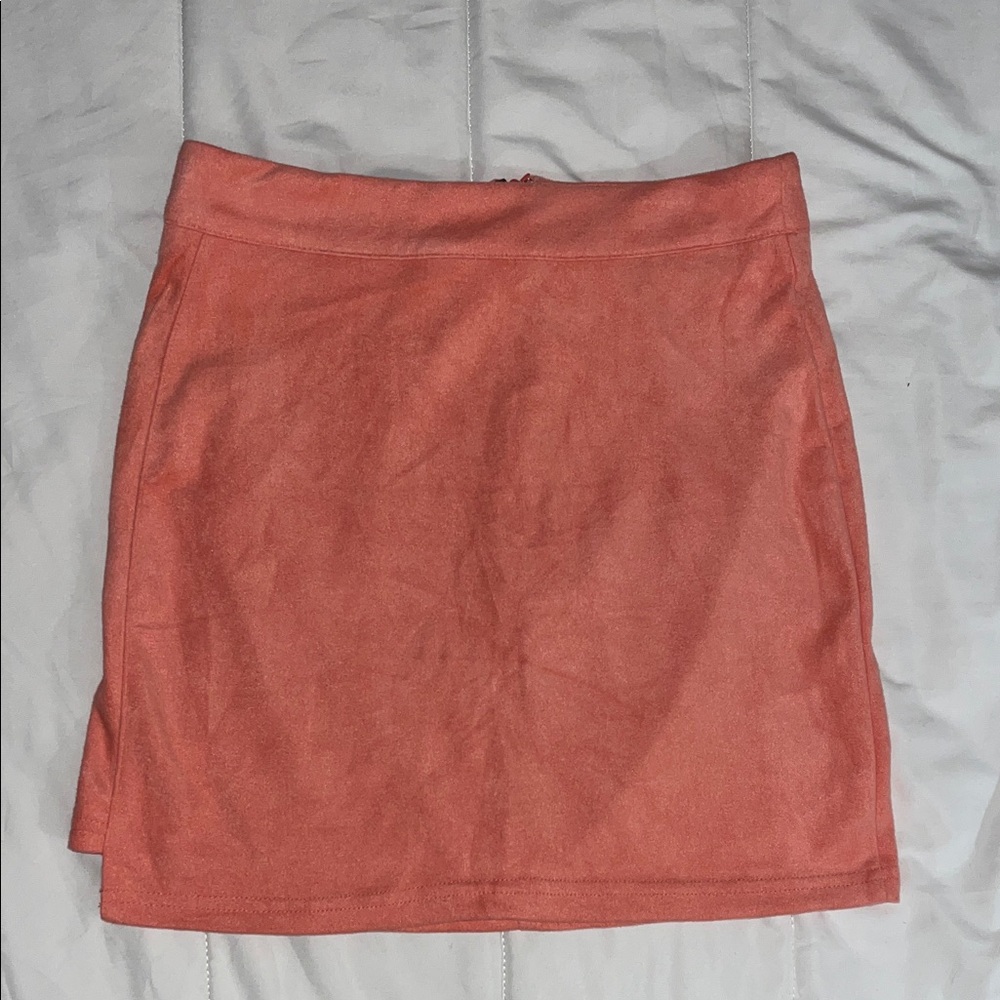 Elegant Coral Skirt